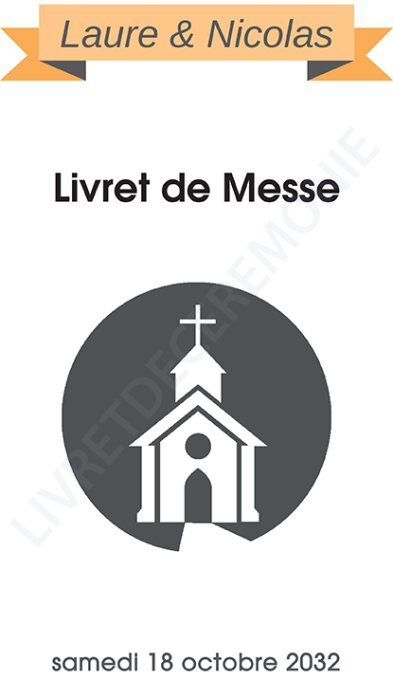 Livret de messe graphique